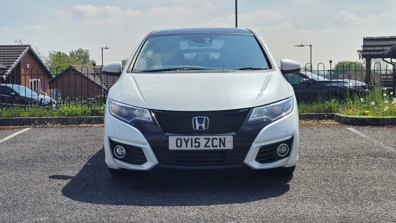 Honda Civic 1.6 I-DTEC SR 5dr Hatchback in Metallic White – OY15 ZCN