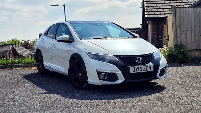Honda Civic 1.6 I-DTEC SR 5dr Hatchback in Metallic White – OY15 ZCN
