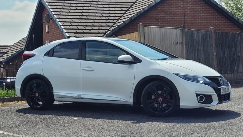 Honda Civic 1.6 I-DTEC SR 5dr Hatchback in Metallic White – OY15 ZCN