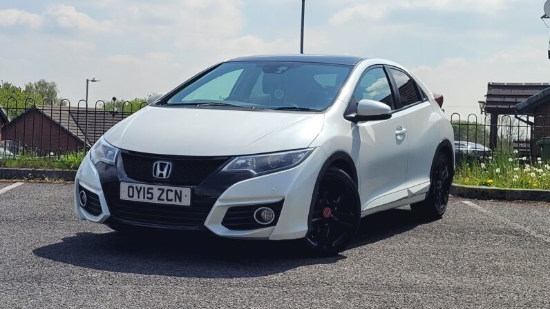 Honda Civic 1.6 I-DTEC SR 5dr Hatchback in Metallic White – OY15 ZCN
