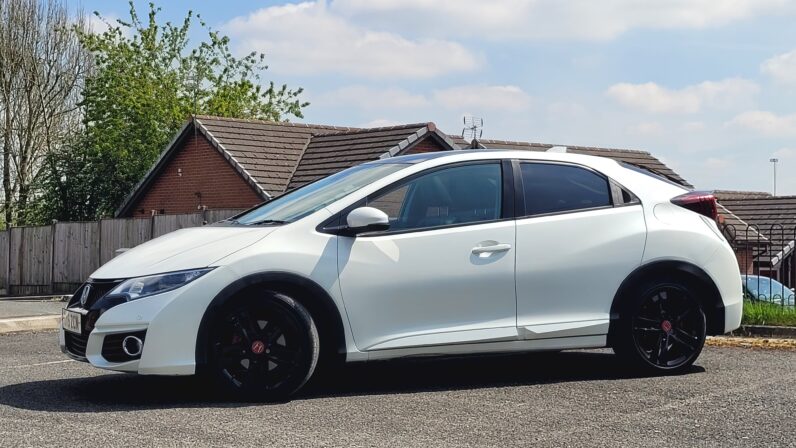 Honda Civic 1.6 I-DTEC SR 5dr Hatchback in Metallic White – OY15 ZCN