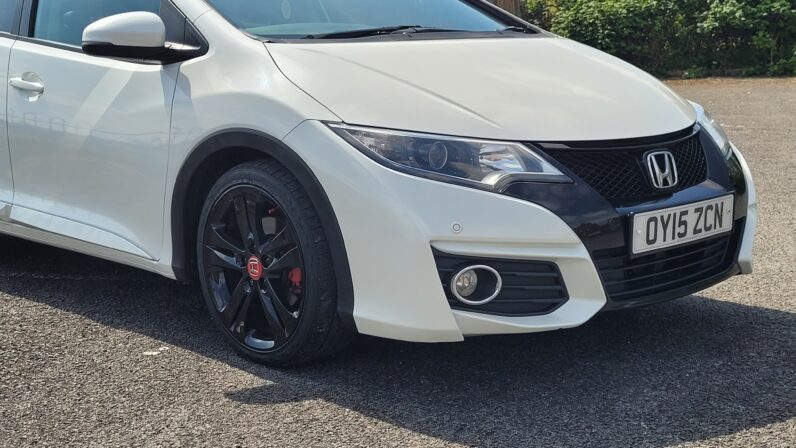 Honda Civic 1.6 I-DTEC SR 5dr Hatchback in Metallic White – OY15 ZCN