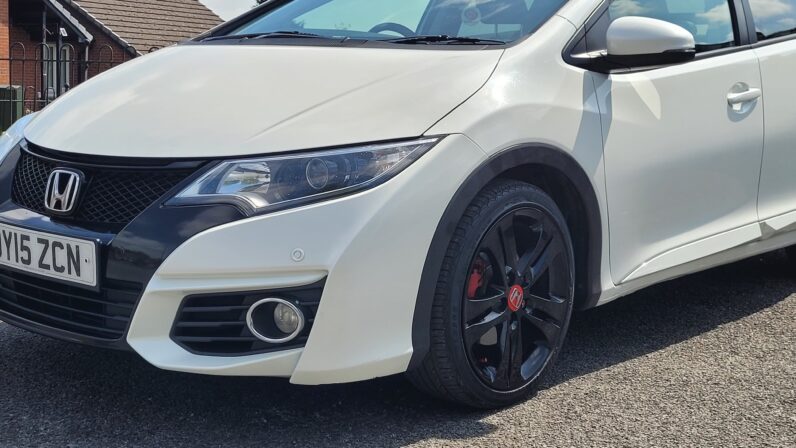 Honda Civic 1.6 I-DTEC SR 5dr Hatchback in Metallic White – OY15 ZCN